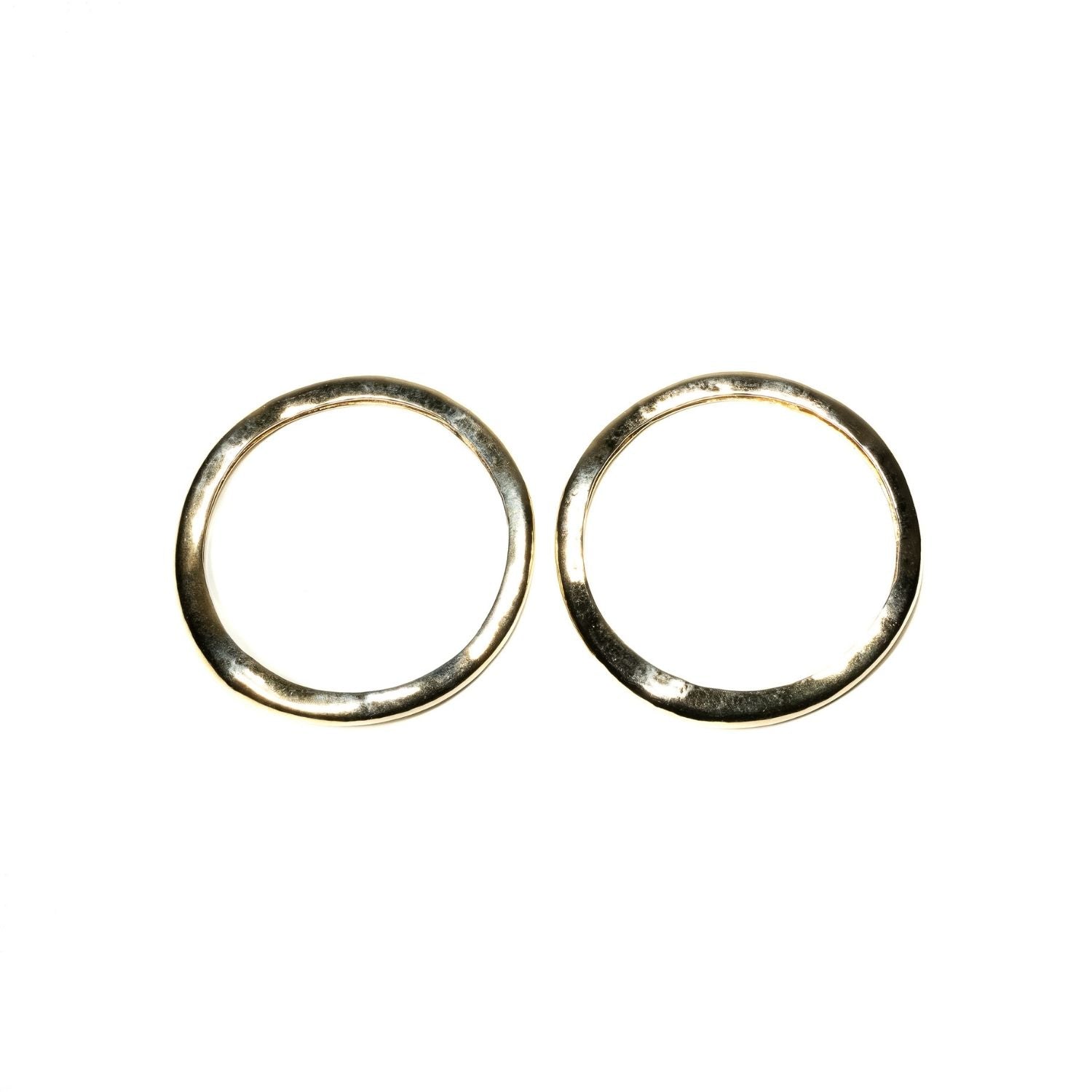 Gold Ripple Bangle