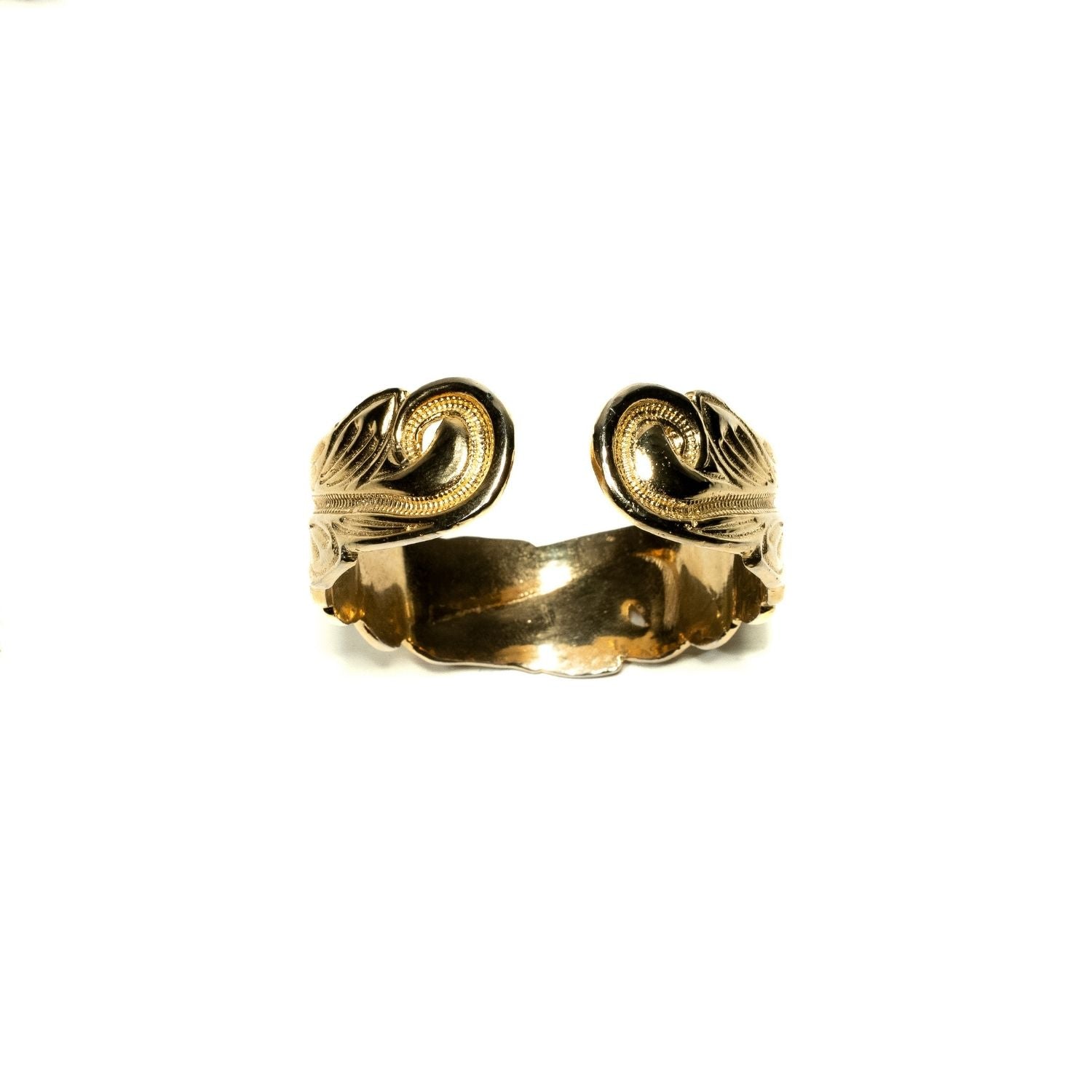 Gold Adorn Cut Cuff