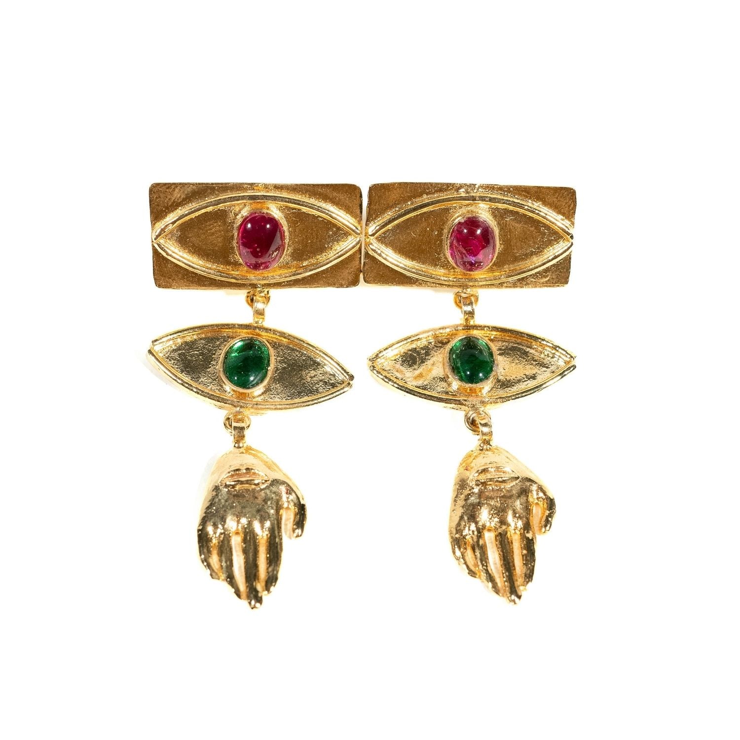Stone Eye Earrings