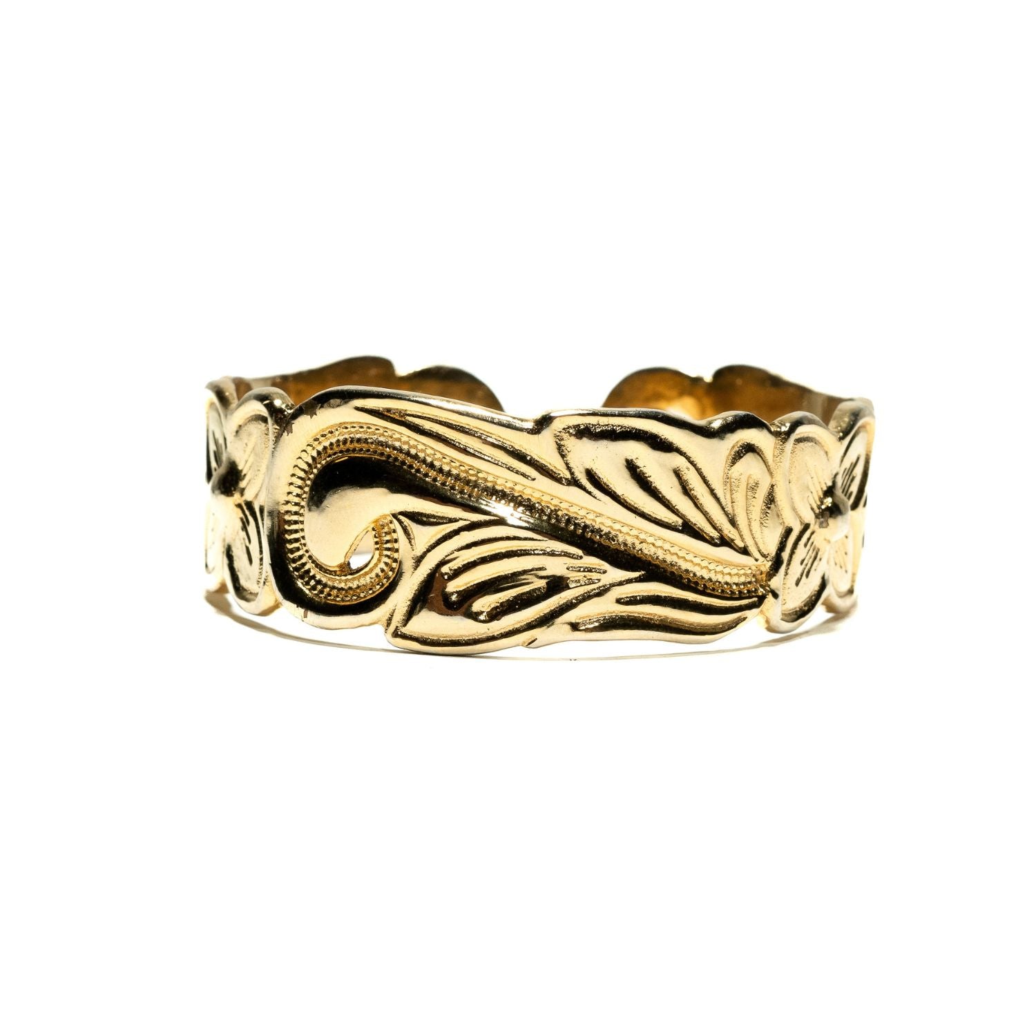 Gold Adorn Cut Cuff