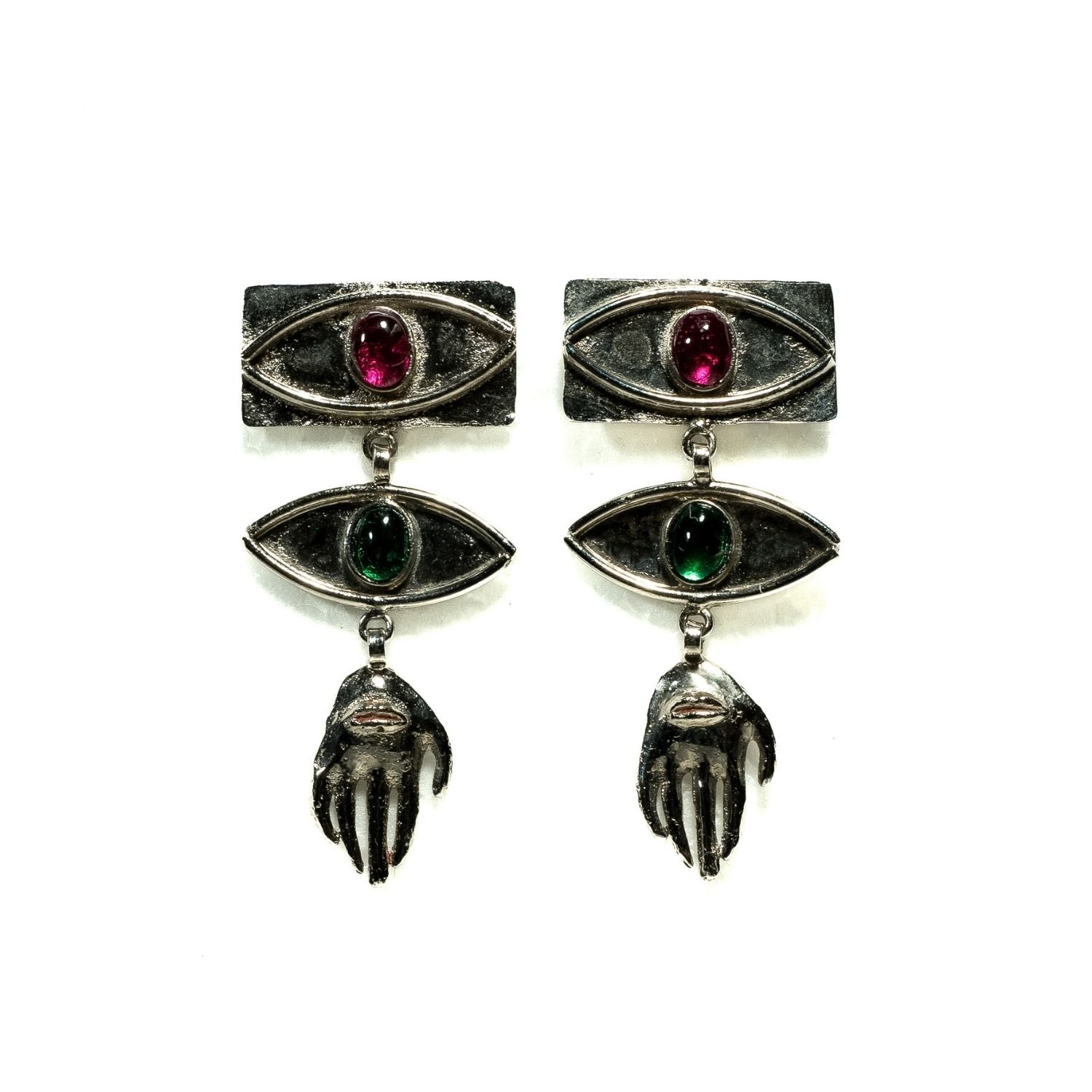Stone Eye Earrings