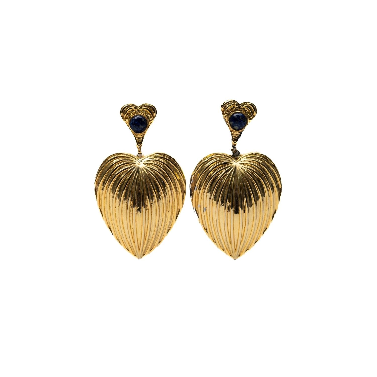 Chrome Heart Earrings (Gold)