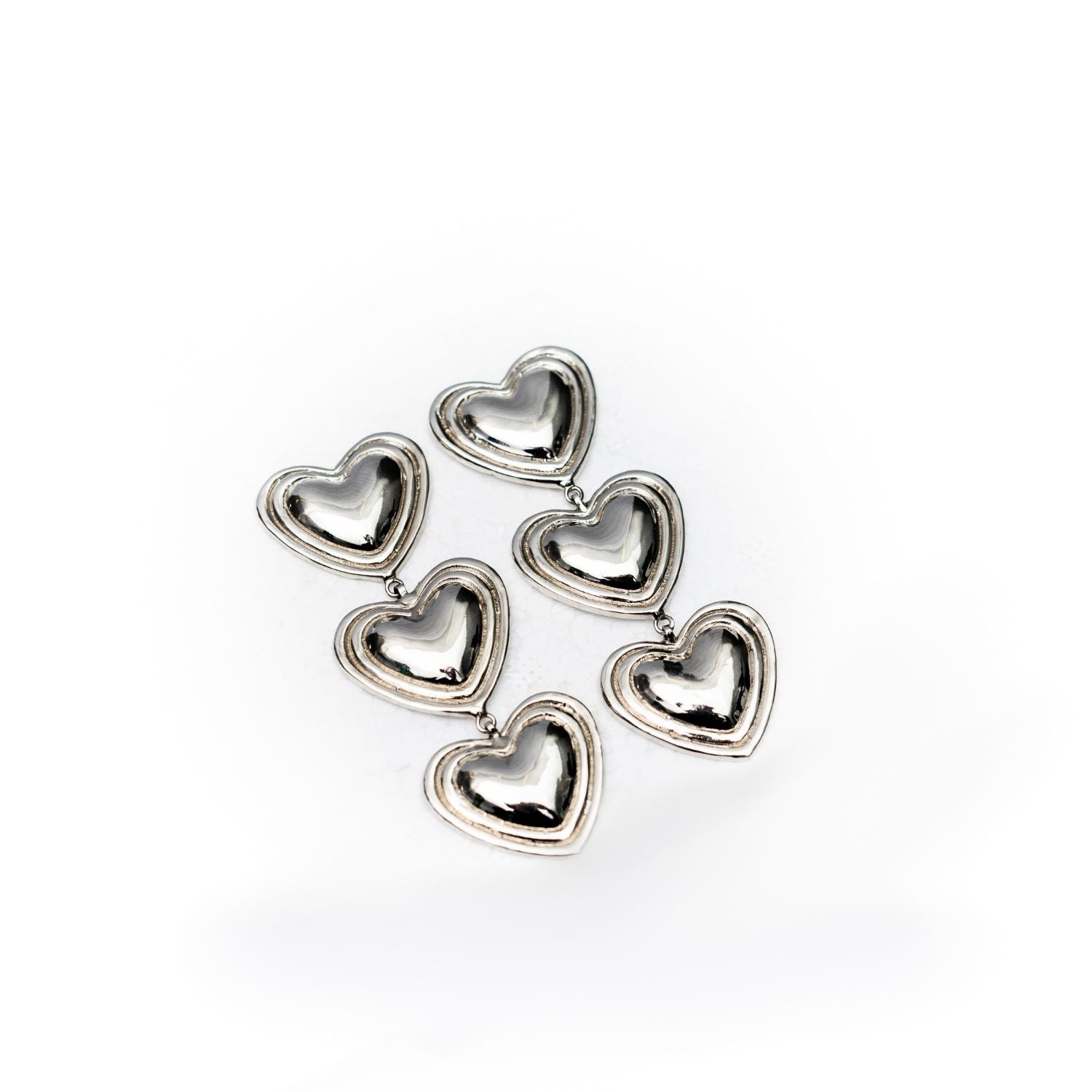Love Pop Earrings (Silver)