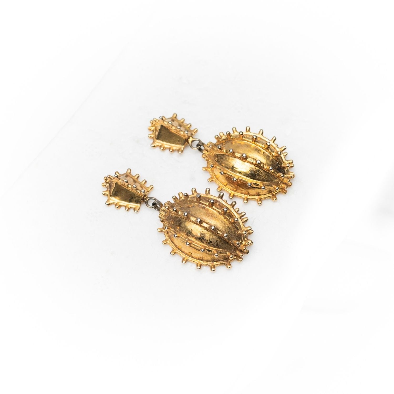 Bombshell Earrings (Gold)